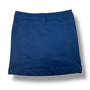 Croft & Barrow Navy the Polished Skort